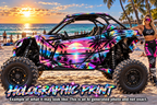 2017 - 2024 Can Am X3 RR DS Maverick Miami Beach Graphics Kit