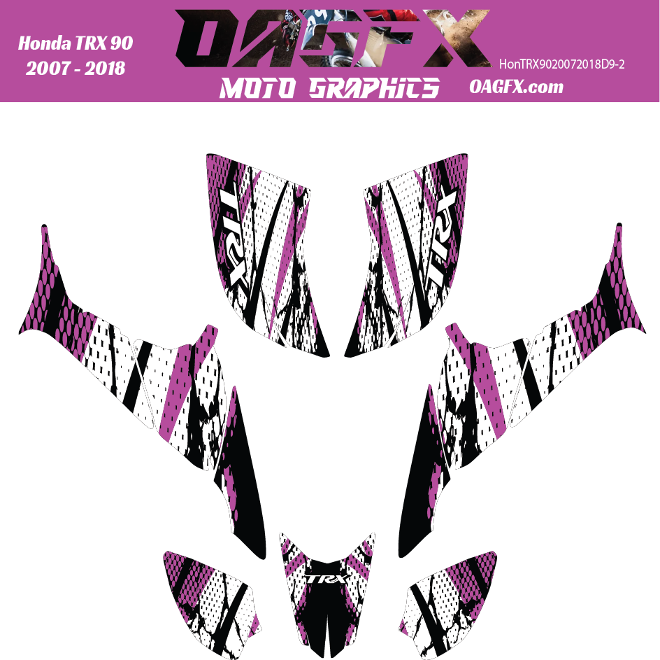 Graphics Kits for 2007 to 2018 Honda TRX 90