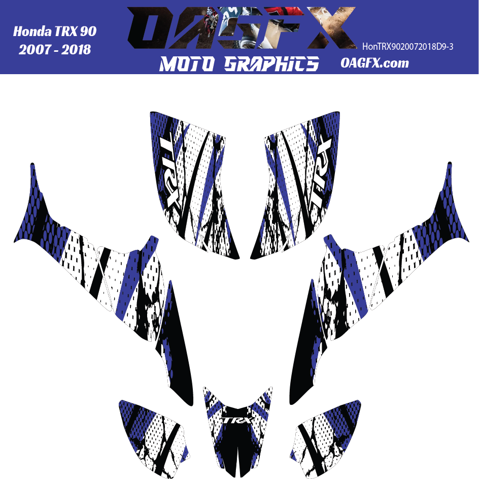 Graphics Kits for 2007 to 2018 Honda TRX 90