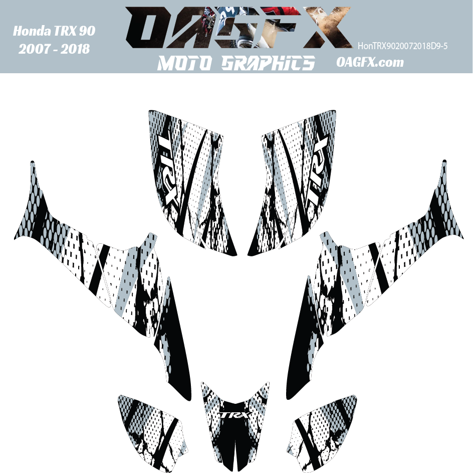 Graphics Kits for 2007 to 2018 Honda TRX 90