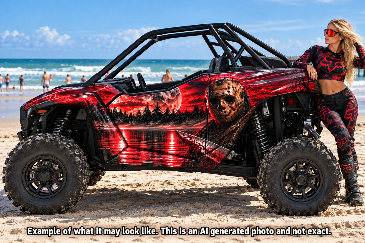 2025-2026 Polaris RZR Pro XP/Pro R/ Pro S Jason Voorhees Graphics Kit "Jason"