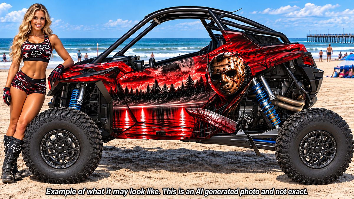 2022-2024 Polaris RZR XP Pro XP Pro R Jason Voorhees Graphics Kit "Jason"