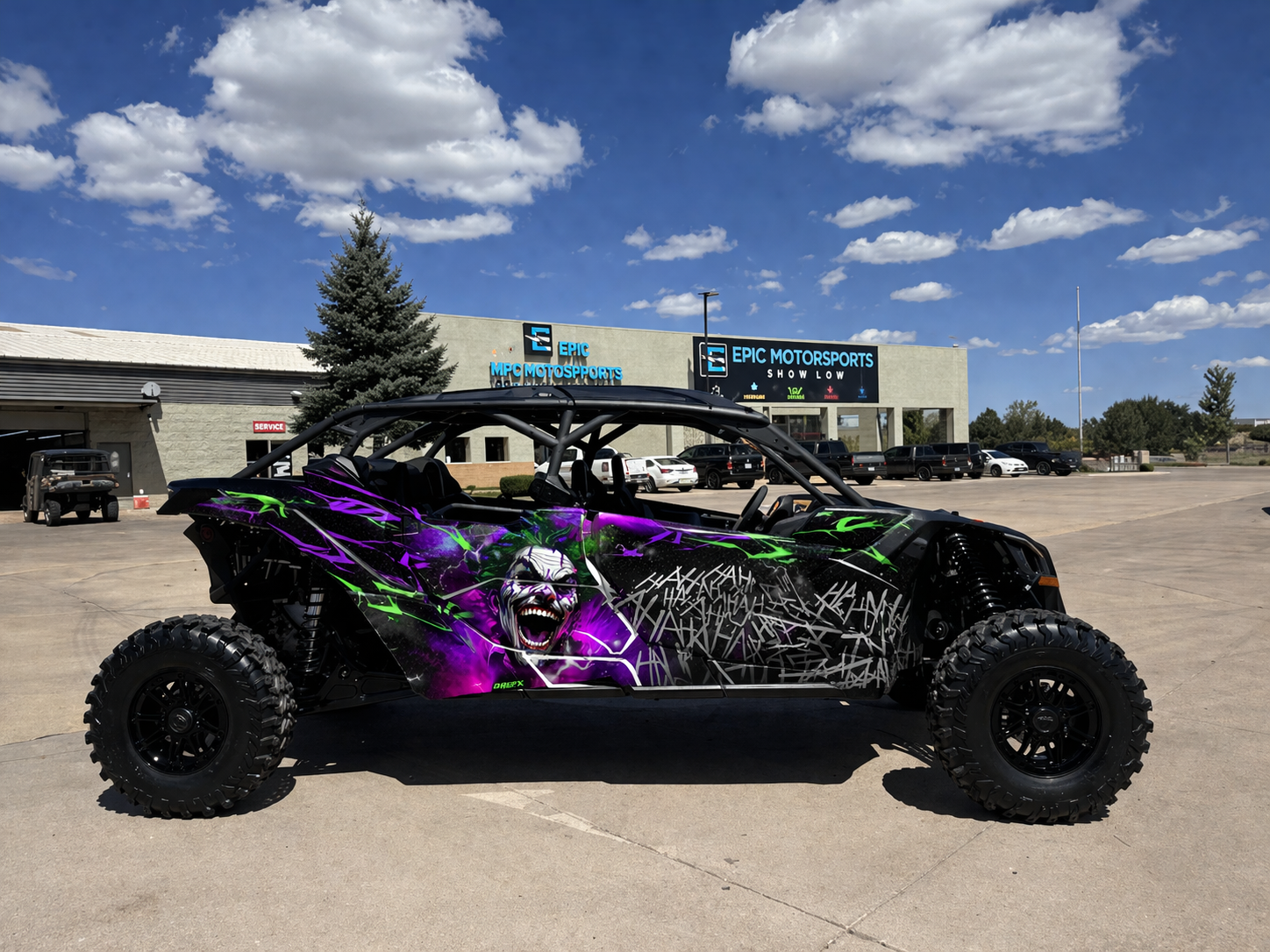 2017-2024 Can Am X3 Max 4 Door Maverick RR DS Joker Graphics Kit  DJK Joker