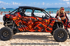 2020 - 2024 Polaris RZR Pro XP 4 Demon/Devil Graphics Kit Demon