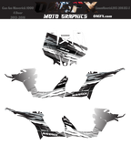 2013-2016 Can Am Maverick 1000 R  Max Graphics Kit  D53-5 Holographic Available