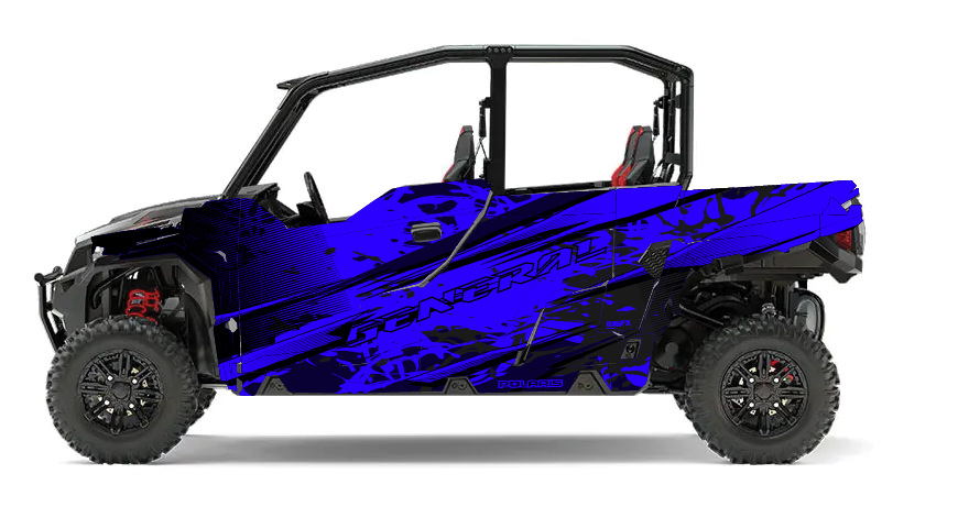 2016 - 2024 Polaris General XP 4 Door 1000 Graphics Kit D79-3