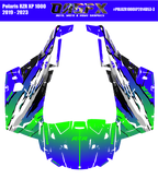 2019 - 2023 Polaris RZR XP 1000 Graphics Kit D53-3 OAGFX