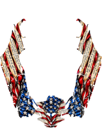 2025 Can Am Maverick R Max 4 Door USA Flag Graphics Kit USA Patriot