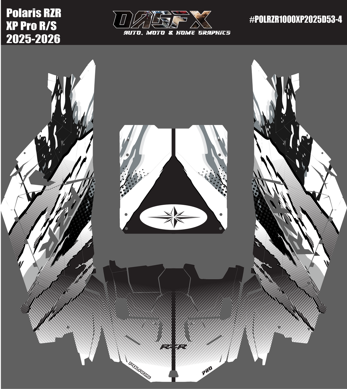 2025-2026 Polaris RZR Pro XP/Pro R/ Pro S  Graphics Kit D53-4 Wild