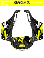 2019 - 2022 Polaris RZR XP 1000 Turbo S Graphics Kit D36-2 OAGFX