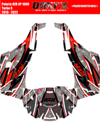 2019 - 2022 Polaris RZR XP 1000 Turbo S Graphics Kit D43-1 OAGFX