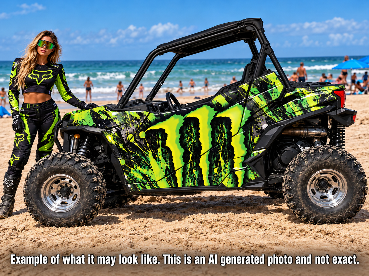 2016-2023 Can Am Maverick Trail 1000 "Monster" Graphics Kit