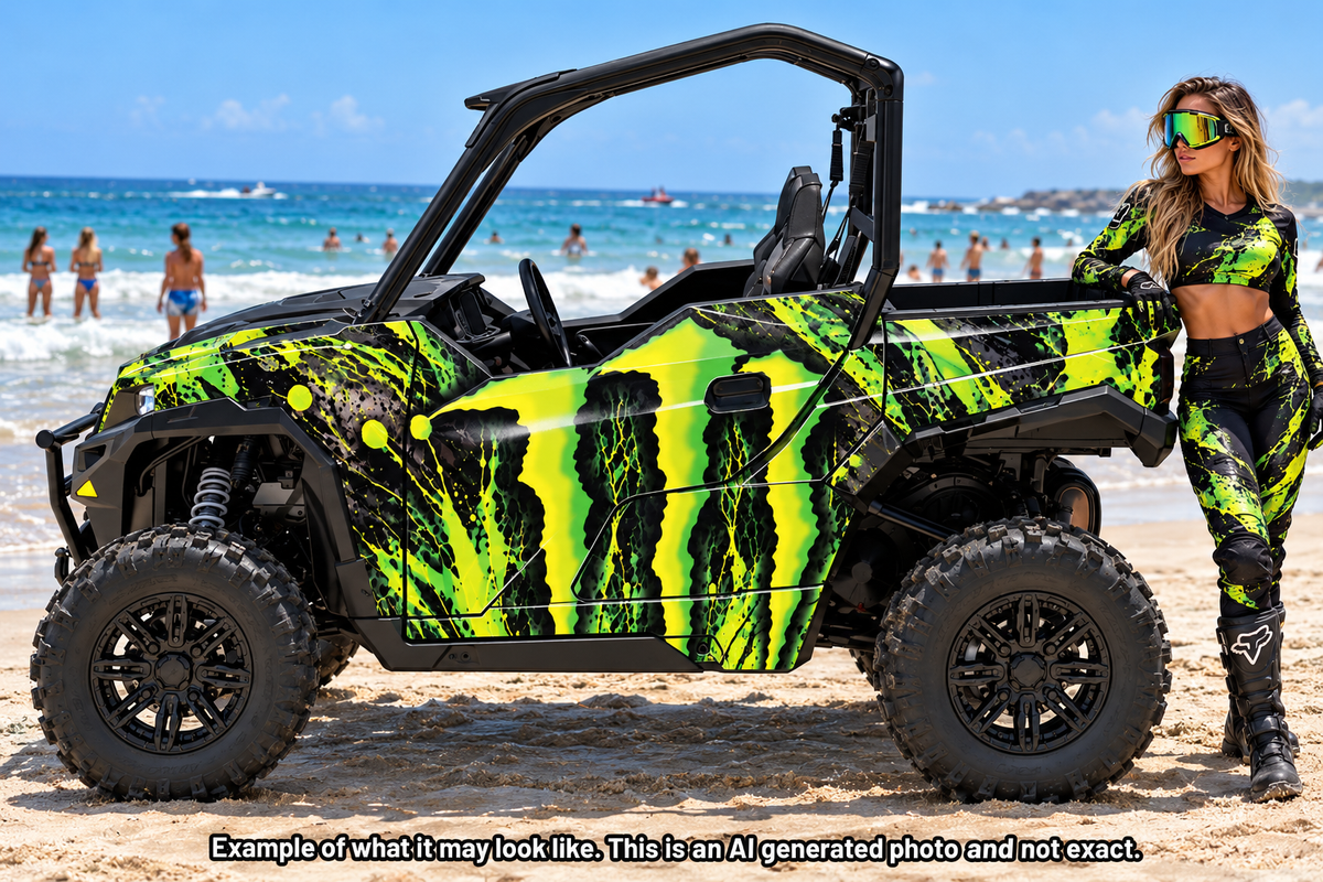 2016-2022 Polaris General EPS 1000 "Monster" Graphics Kit