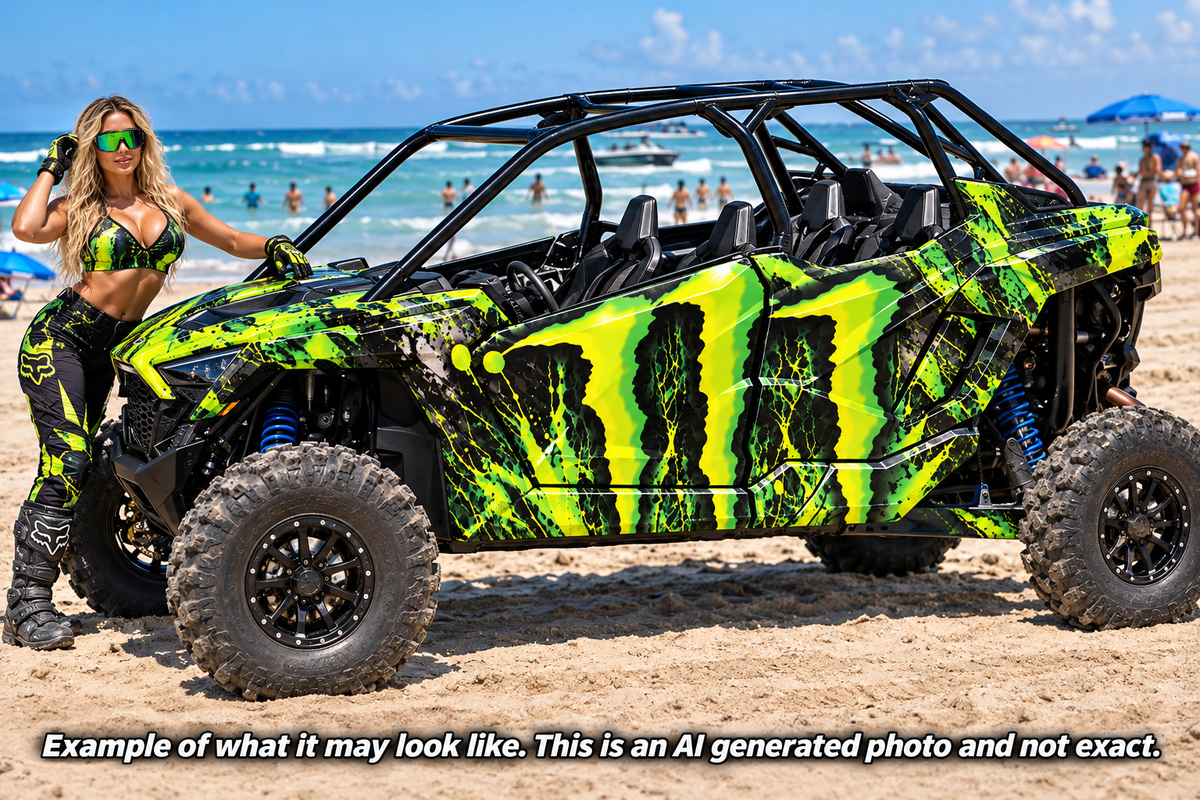 2020 - 2024 Polaris RZR Pro XP 4 "Monster" Graphics Kit