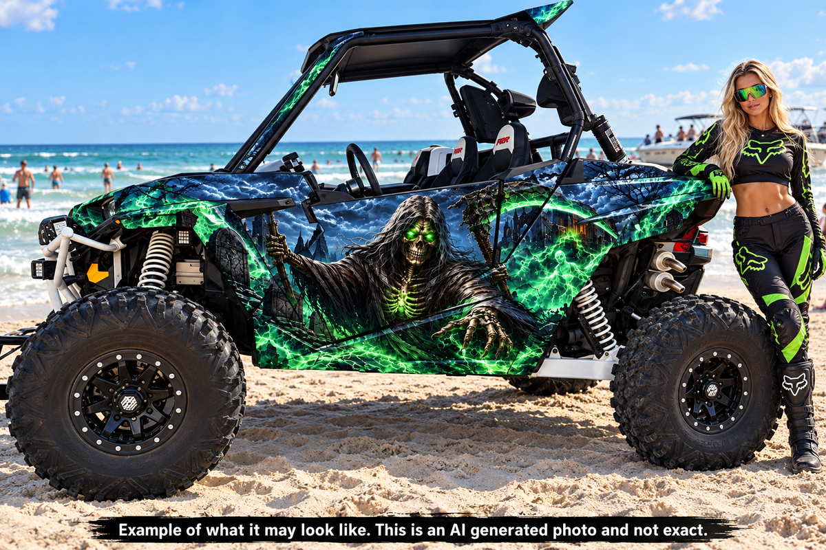 2014 - 2018 Polaris RZR XP 1000 Grim Reaper Graphics Kit