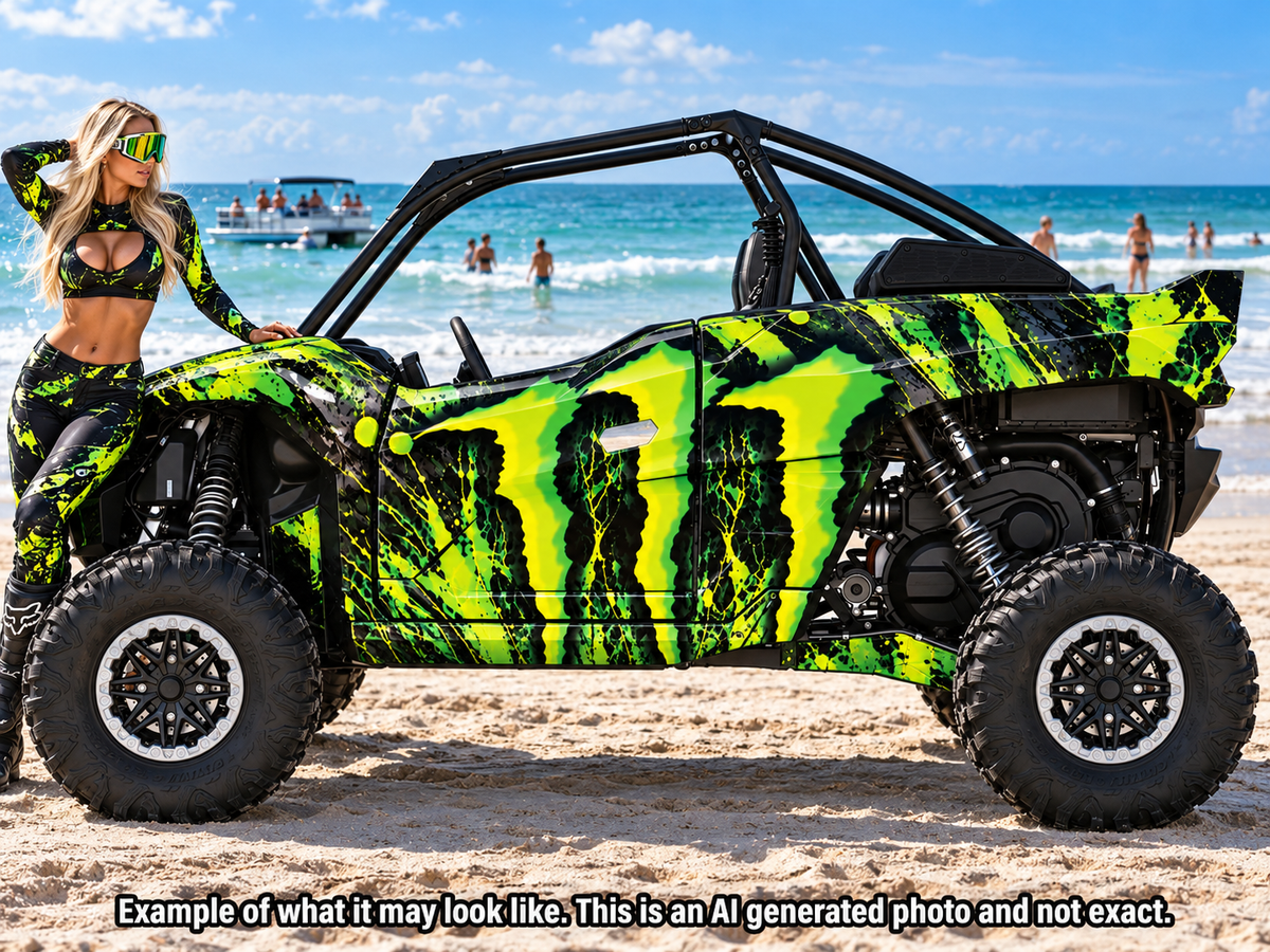 2019 - 2023 Kawasaki Teryx KRX 1000 "Monster" Graphic Kit