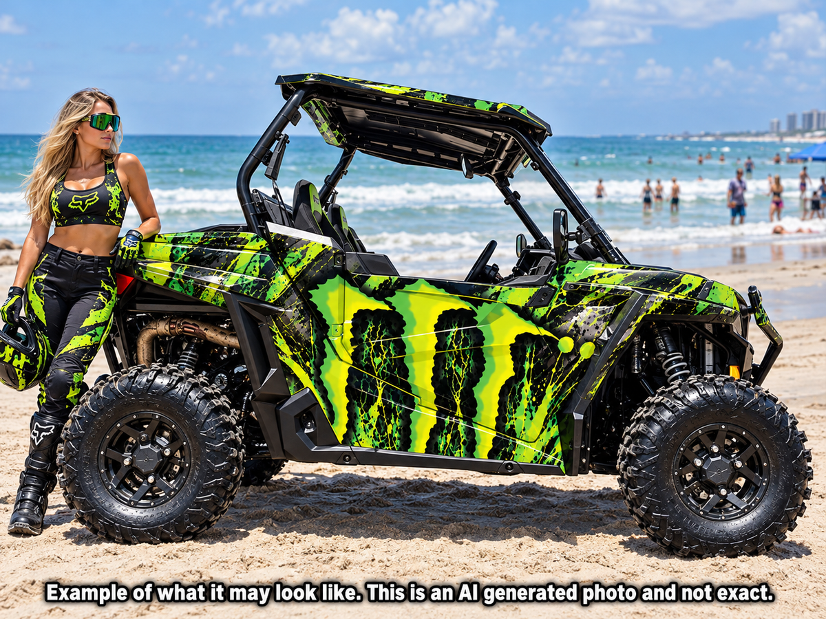 2015-2019 Polaris RZR 900 EPS "Monster" Graphics Kit