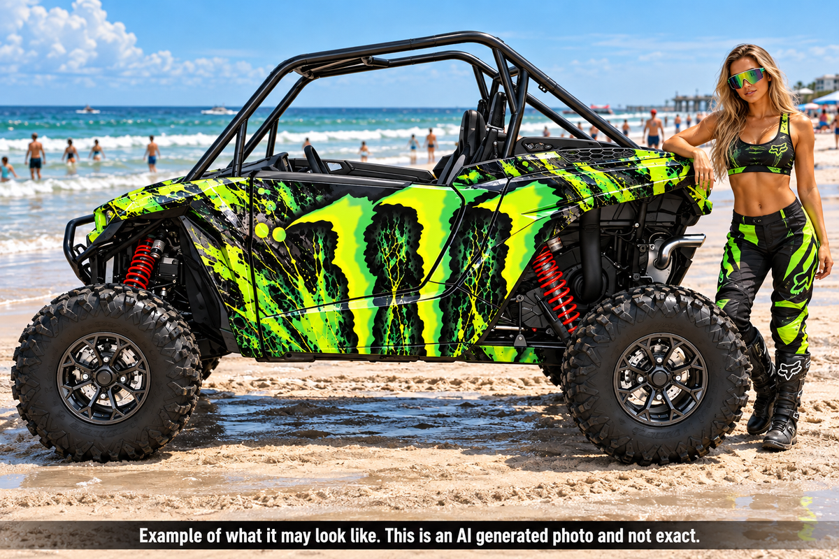 2024-2025 Polaris RZR XP 1000 "Monster" Graphics Kit