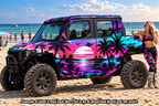 2024-2025 Polaris Xpedition ADV 4 Door Miami Beach Graphics
