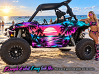 2014 - 2018 Polaris RZR XP 1000 Miami Beach Graphics Kit