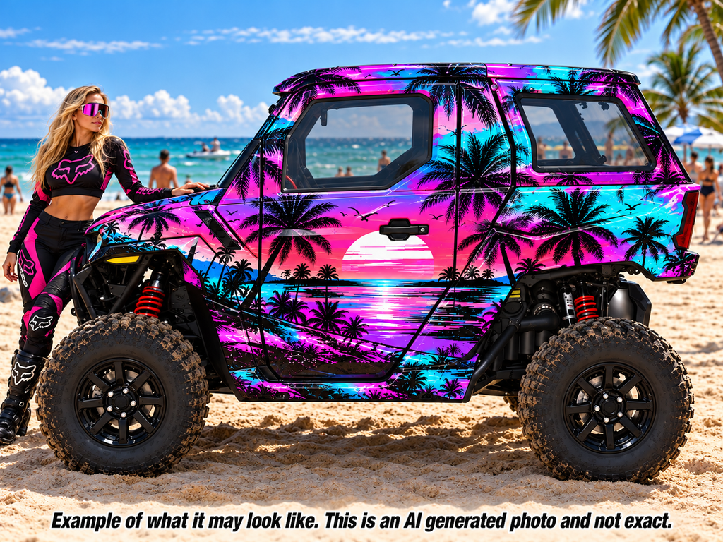 2024-2025 Polaris Xpedition Miami Beack Graphics