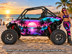2025-2026 Polaris RZR Pro XP/Pro R/ Pro S Miami Beach Graphics Kit