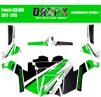 Graphics Kit for POLARIS RZR 800 2011-2015 (5 Color Variations)