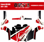 Graphics Kit for POLARIS RZR 800 2011-2015 (5 Color Variations)