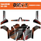 Graphics Kit for POLARIS RZR 800 2011-2015 (2 Color Variations)
