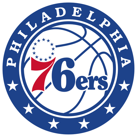 Philadelphia 76ers Sixers Vinyl Decal