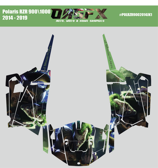 Graphics Kit for 2014 to 2019 Polaris RZR 900/1000