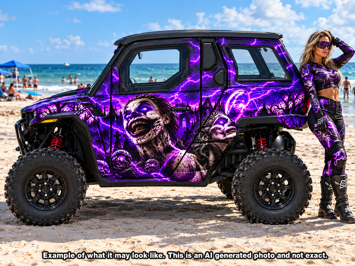 2024-2025 Polaris Xpedition Evil Joker Graphics