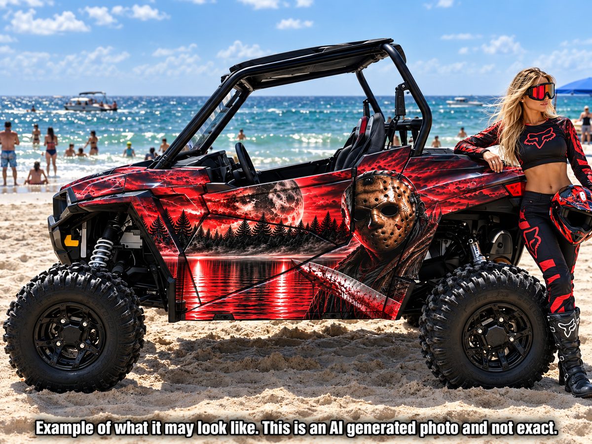2015-2019 Polaris RZR 900 EPS Jason Voorhees Graphics Kit "Jason"