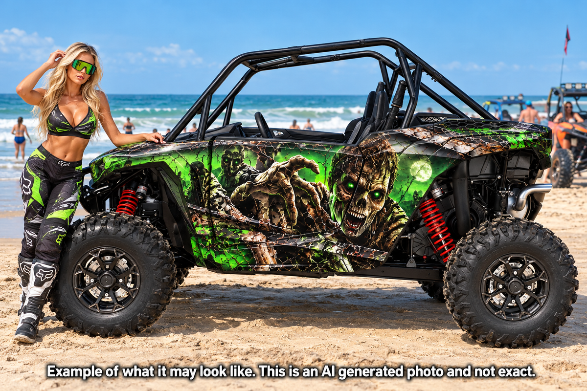2024-2025 Polaris RZR XP 1000 Zombie Graphics Kit