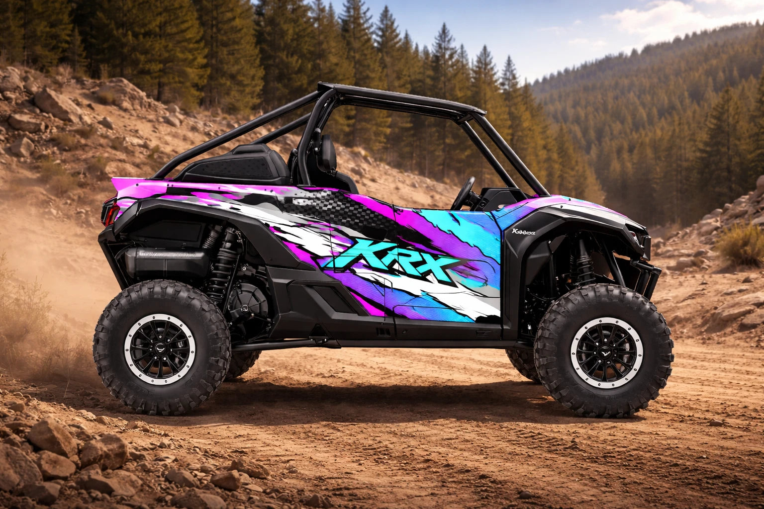 2019 - 2023 Kawasaki Teryx KRX 1000 Graphic Kit -Pro Edition D53-1 Wild