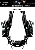 2019 - 2023 Kawasaki Teryx KRX 1000 Graphic Kit - Pro Edition D52-2