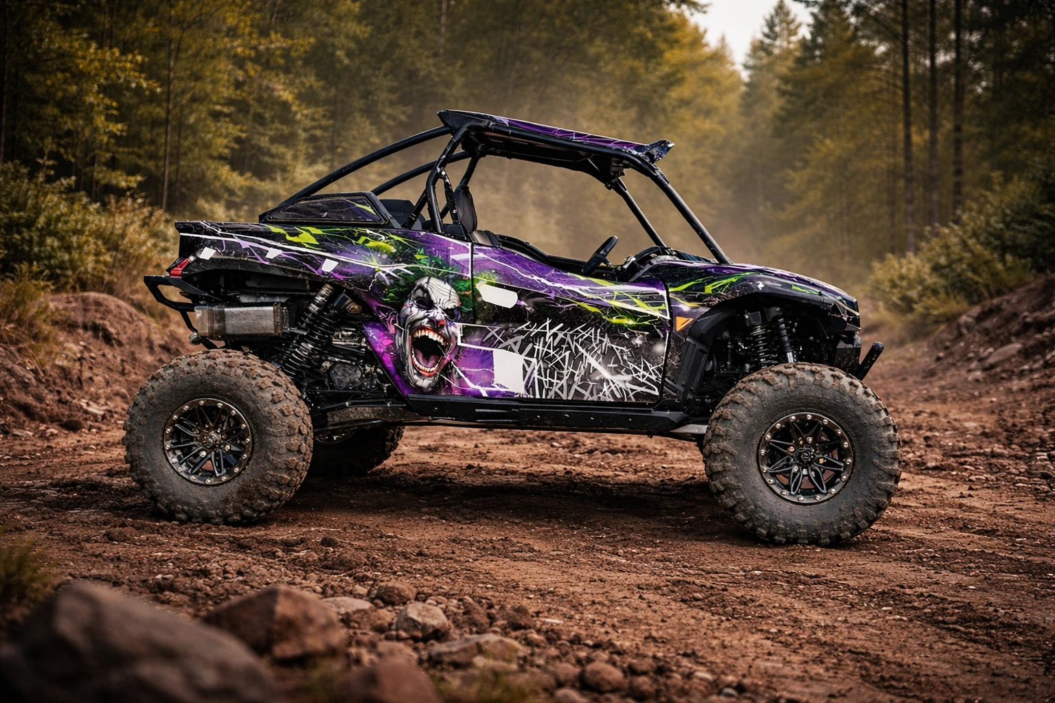 2019 - 2023 Kawasaki Teryx KRX 1000 Joker Graphic Kit -Pro Edition DJK-1 Joker