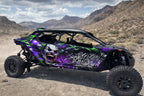 2025 Can Am Maverick R Max 4 Door Joker Graphics Kit DJK Joker