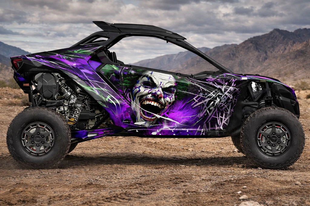 2024-2025 Can Am Maverick R RS Joker Graphics Kit  DJK Joker