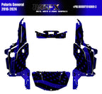 2020-2025 Polaris General XP 1000 Graphics Kit D69-3 USA