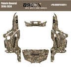 2020-2025 Polaris General XP 1000 Graphics Kit D70-1 Camo