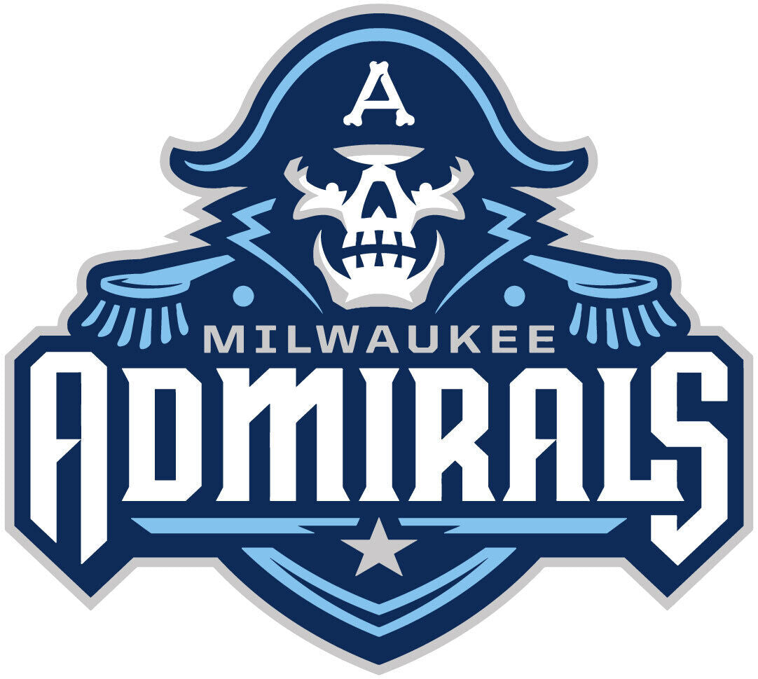 Copy of Milwaukee Admirals Vinyl Decal D2