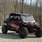 2024 - 2025 Polaris RZR XP 1000 4 Door Graphics Kit D69-2 USA Flag OAGFX Racing