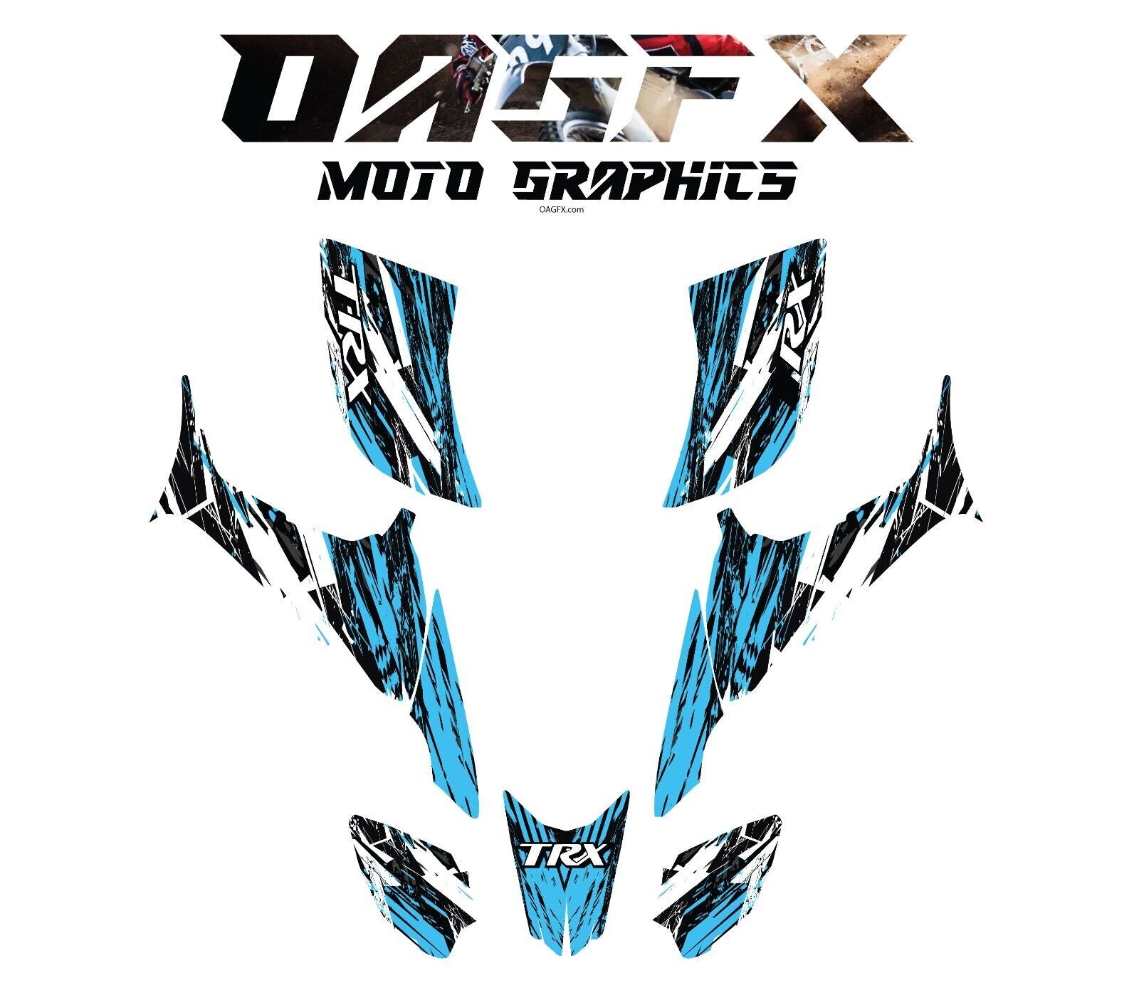 2007-2018 Honda TRX 90 Graphics Kit - Pro Ed D17-1