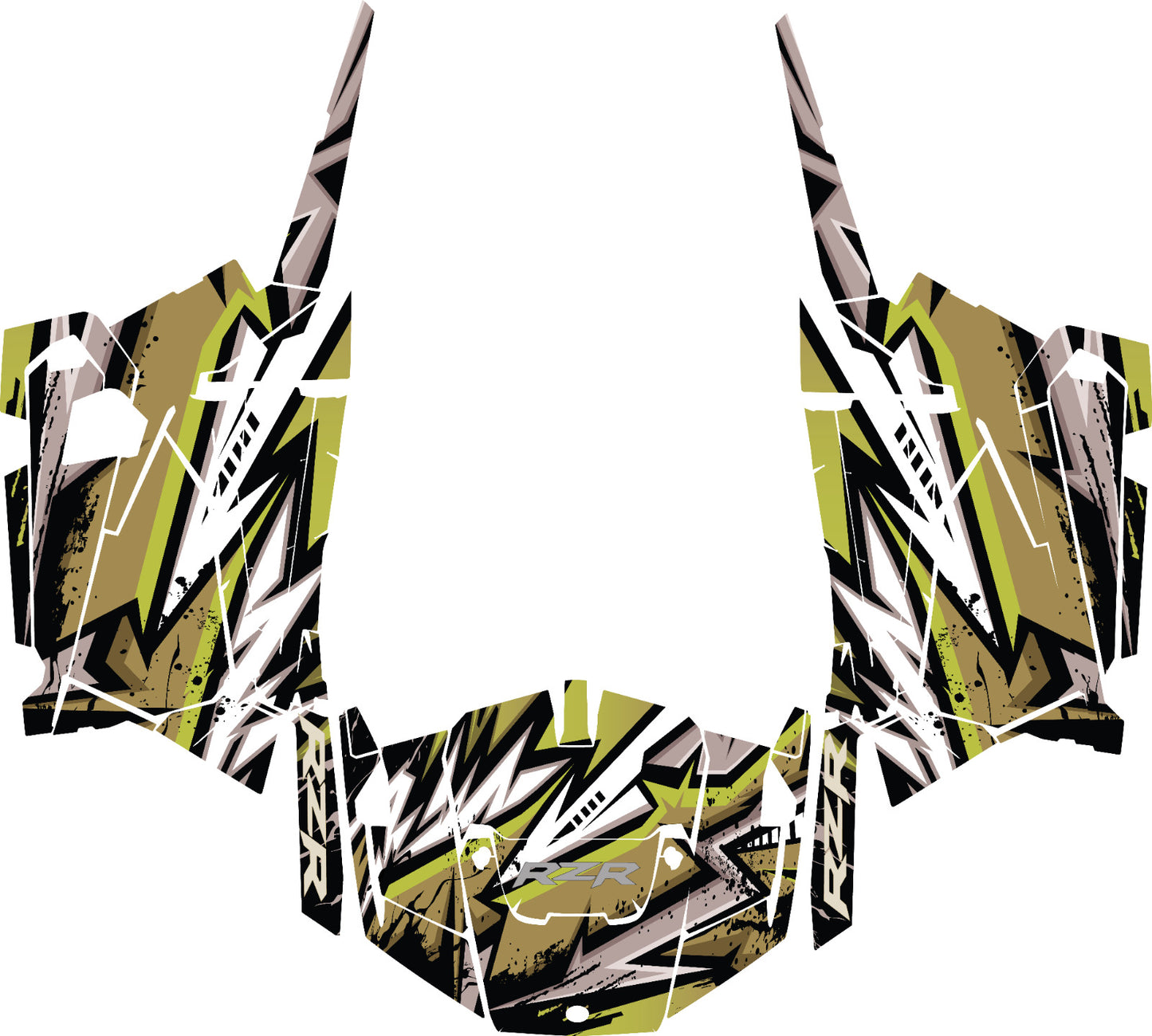 2014 - 2019 Polaris RZR 900 S Graphics Kit D37-6