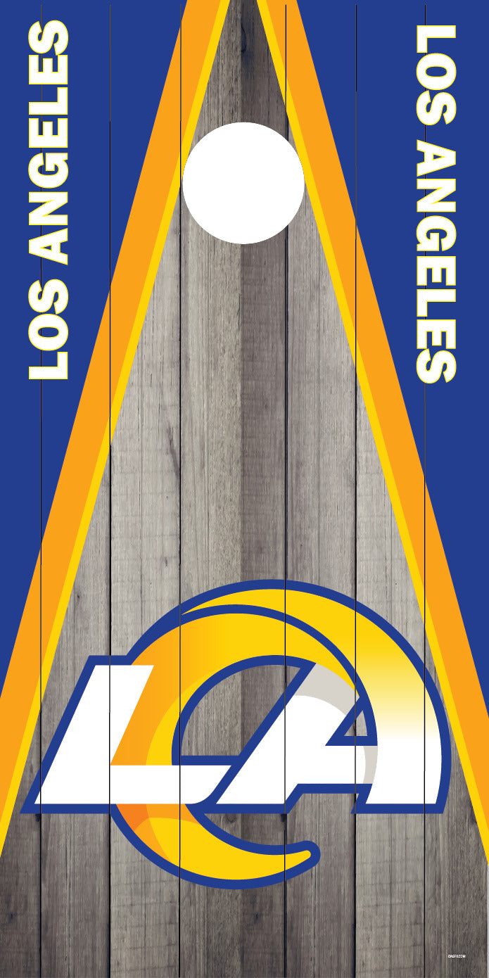 Corn Hole Board Wrap - Los Angeles Rams Cornhole