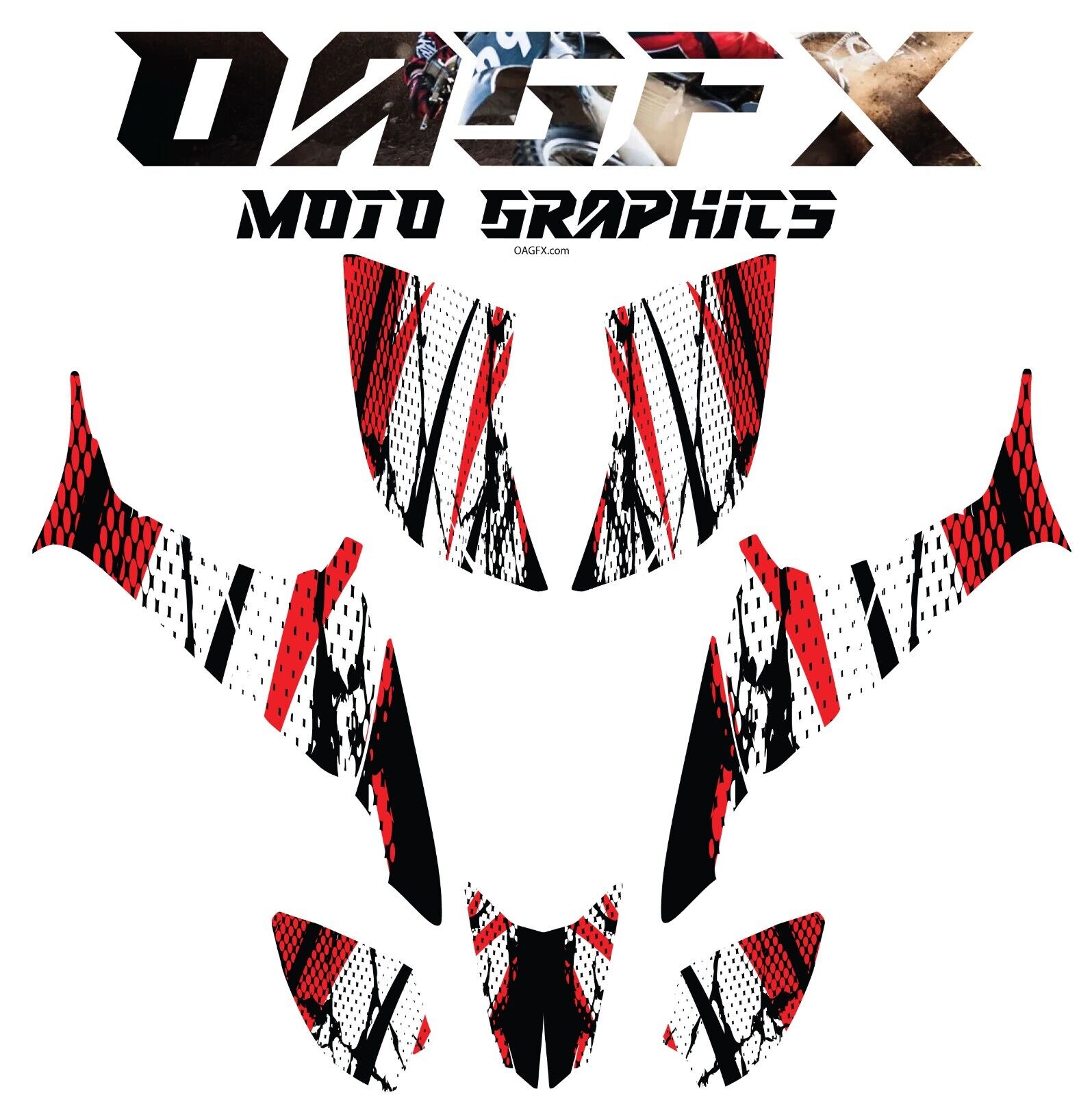 2007-2018 Honda TRX 90 Graphics Kit - Pro Ed D9-1