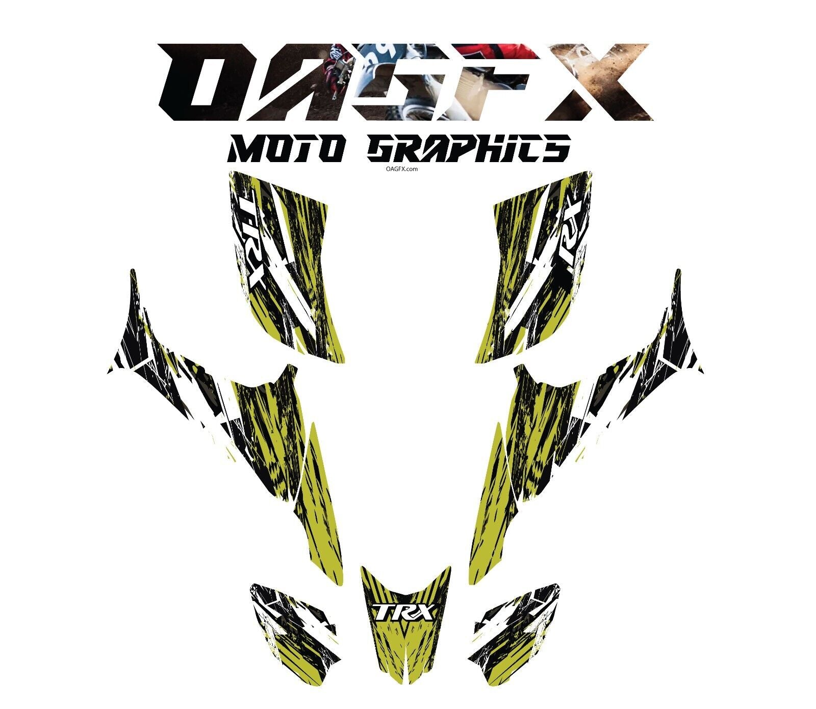 2007-2018 Honda TRX 90 Graphics Kit - Pro Ed D17-3
