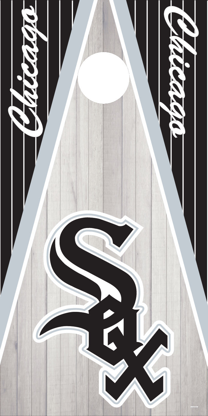 Corn Hole Board Wrap - Chicago White Sox Cornhole D2