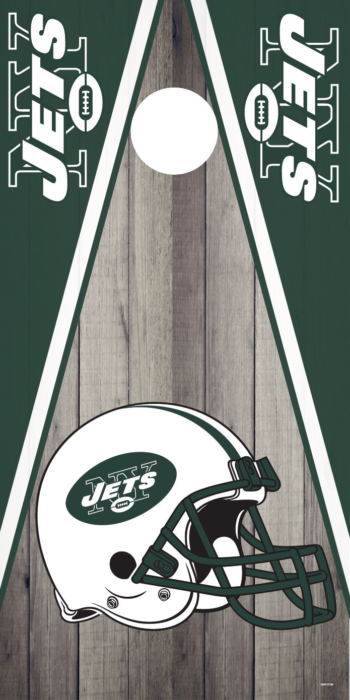 Corn Hole Board Wrap - New York Jets Cornhole